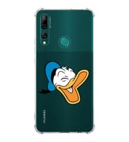 Huawei Y9 Prime 2019  Köşe Korumalı Antişok Kapak Donald Duck Tasarımlı Şeffaf  Kılıf