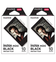 Instax mini Black Edition 10x2 Film Seti