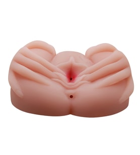 Lilitu Shop Lifelike 2 İşlevli Titreşimli Suni Vajinal ve  Masturbatör