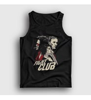 Presmono Unisex Siyah Trio Fight Club Film Atlet 425237tt