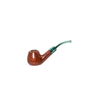 Yüksek Kalite 9mm Akrilik Saplı Filtreli Pipo - Üç Yıldız Tasarımı