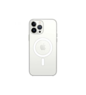 Apple İphone 13 Pro Kılıf Magneticsafe Şeffaf Silikon - Şeffaf