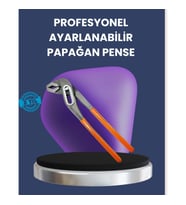 Mey İthalat® Ayarlanabilir Papağan Pense Çelik Gövde Profesyonel Kurbağacık