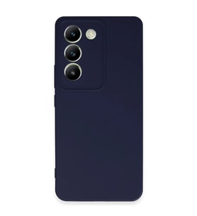 Vivo V30 Lite 4G Kılıf First Silikon - Lacivert