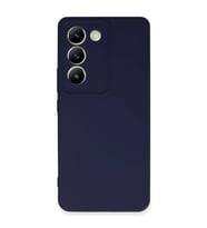 Vivo V30 Lite 4G Kılıf First Silikon - Lacivert
