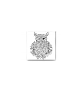 DBSanatevi Mandala Baykuş Tablo 70 x 70cm