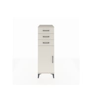 Kronos Dolap 2 Raflı 3 Çekmeceli Tek Kapaklı 44x59x134 Aytaşı-Aytaşı