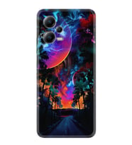 Xiaomi Poco X5 5g Kılıf Resimli Desenli Silikon Platinium Series Mysterious World 1806