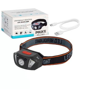 Police Ps-2361 Şarjlı Kafa Feneri
