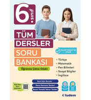 6. sınıf Tüm Dersler Beceri Temelli Soru Bankası Tudem Yayınları