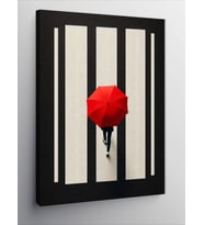 Kanvas Tablo Baykuş Ve Yavru Kediler
