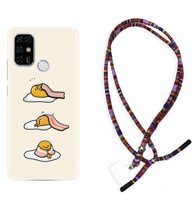 Casper E30 F20 X20 Kılıf Boyun Asklı Rasta Silikon Sweety Egg 1322