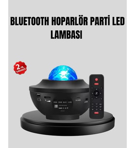 Yıldızlı Projektör Efektli Ayarlanabilir Renkli Atmosfer Lambası