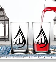 BK Gift Ramazan 2'li Şerbet Bardağı -10, Arkadaşa Hediye, Sevgiliye Hediye, Eşe Hediye