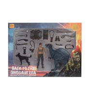 Nessiworld KADIN FİGÜRLÜ DİNOZOR SET-MEGA