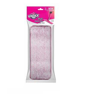 VİNDEX FAST SPREY MOP MİKROFİBER YEDEK BEZİ (Karışık)
