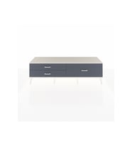Hyperion TV Ünitesi 3 Çekmeceli  176x44x51 Antrasit-Aytaşı/Antrasit
