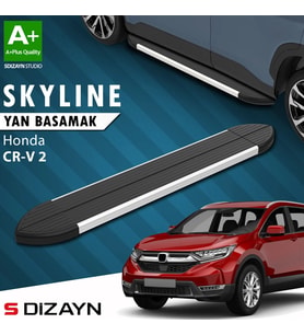 S-Dizayn Honda CR-V 5 Skyline Aluminyum Yan Basamak 173 Cm 2018-2022 A+ Kalite