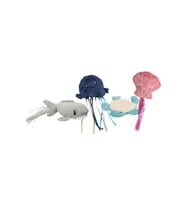 Trixie Kedi Oyuncağı, Deniz Canlıları Şeklinde, Peluş, Kediotlu 5-8cm