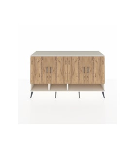 Kronos Konsol 6 Raflı 4 Kapaklı 176x59x99 Aytaşı-Çam