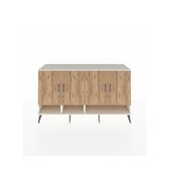 Kronos Konsol 6 Raflı 4 Kapaklı 176x59x99 Aytaşı-Çam