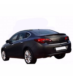 Opel Astra J Sedan Formlu Krom Bagaj Alt Çıta P. Çelik