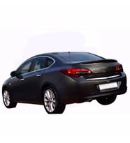 Opel Astra J Sedan Formlu Krom Bagaj Alt Çıta P. Çelik