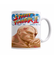 Street Fighter 2 Ryu Kupa Bardak Porselen