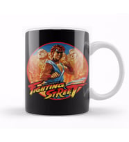 Street Fighter Fighting Street Kupa Bardak Porselen