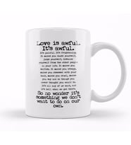 Fleabag Love Quote Fleabag Wedding Speech Kupa Bardak Porselen