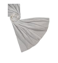 Mısırlı Eşarpları Parıltılı Elegance Monogram Prenses Şal (Beyaz)