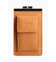 Damy Hakiki Deri Unisex Kartlıklı Sigaralık 701 - Hardal