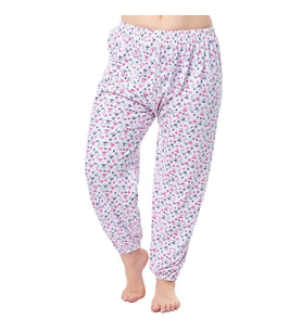 3 Adet Seher Yıldızı Desenli Bayan Lastikli Uzun Anne Pijama Altı 065