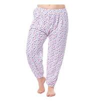 3 Adet Seher Yıldızı Desenli Bayan Lastikli Uzun Anne Pijama Altı 065