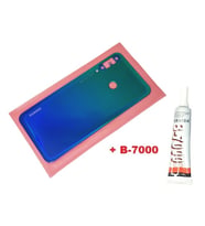 Huawei Uyumlu P40 Lite E Lite Arka Pil Batarya Kapağı (B-7000) MAVİ