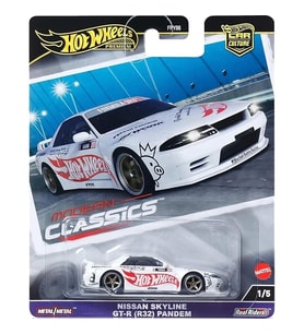 Hot Wheels Premium Nissan Skyline Gt-R (R32) Pandem (1/64) Modern Classics