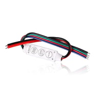 DC 12-24V 3 Tuşlu RGB Şerit Led Dimmer Hafızalı Renk Hız Kontrol