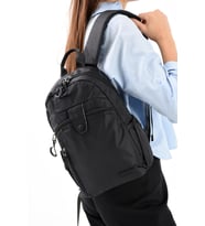 Ultra Hafif Şik ve Su Geçirmez Orta Boy Sırt Çantası Siyah Model: (571-13-9C)