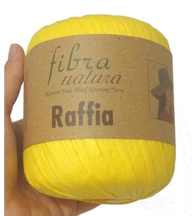 Angel Çanta Aksesuar Himalaya Rafya, Sarı Renk