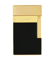 S.T. Dupont Siyah Gold Tek Torch & Soft Flame Masa Tipi Puro Çakmağı T20100
