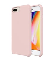 Buff iPhone 8 Plus / 7 Plus ile Uyumlu Rubber Fit Kılıf Pink Sand (Pembe)