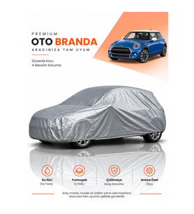 MİNİ 3 KAPI 5 KAPI F55 F56 LCI (2020-2024) HATCHBACK Uyumlu Araba Brandası Oto Branda Araba Örtüsü