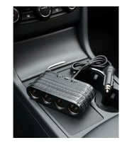 Mey İthalat® Araç İçi Güç Dağıtıcı 4 Çakmaklık 2 USB 1 Type C Şarj Ünitesi