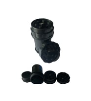 ST-02 PLASTİK GRINDER 4 Kat Tutun Baharat Öğütücü Parçalayıcı Mıknatıslı Gırgır