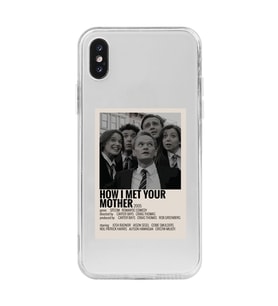 Iphone XSMAX Uyumlu How I Met Your Mother Tasarımlı Şeffaf Telefon Kılıfı
