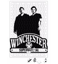 Supernatural Wınchester Puzzle 240 Parça Yapboz