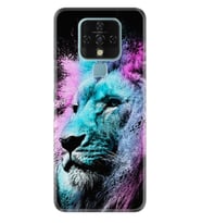 Tecno Camon 16 18P Pova Pova 3 Pova Neo Kılıf Desemli Silikon Pink Blue Leon 1603