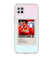 Huawei P40 Lite Uyumlu Carlos Sainz Desenli Şeffaf Telefon Kılıfı