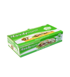 Handynorm Pide Dürüm Sandviç Tost Kılıfı - Dikdörtgen - 12,5 x 25 Cm. - 1000 Adetlik 1 Paket