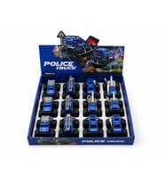 779-69 DUBLE SÜRTMELİ METAL DIECAST POLİS ARABASI (adet fiyatıdır)